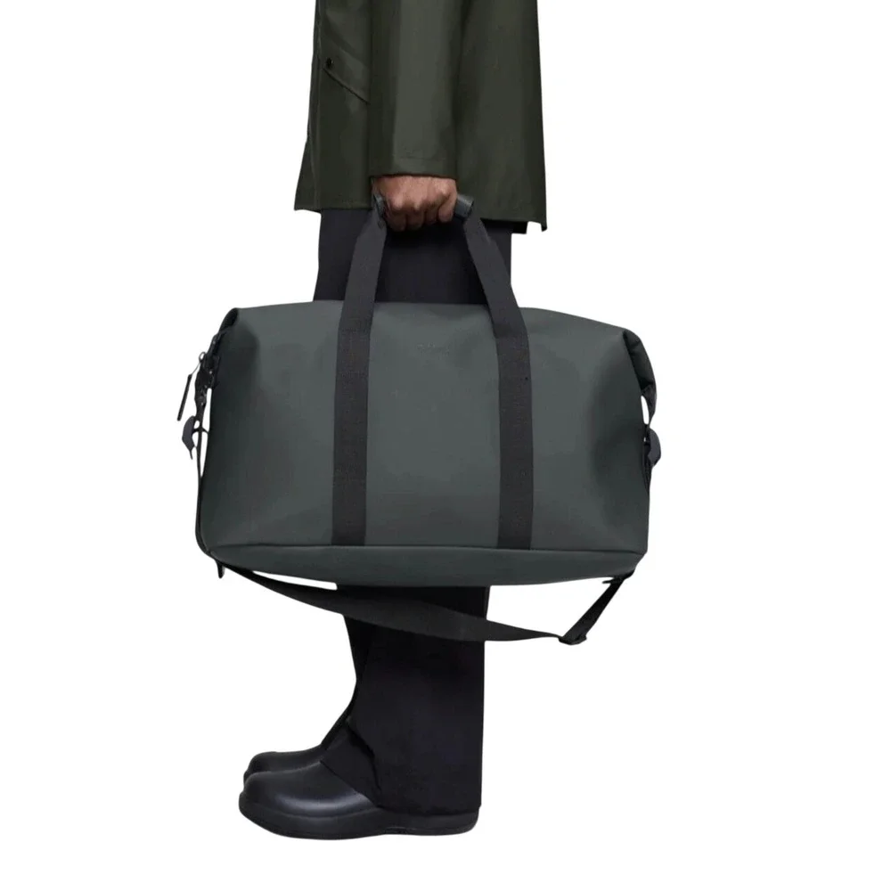 Rains Hilo Weekend Bag W3 Gray Waterproof Duffel Travel Bag NEW